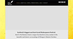 Desktop Screenshot of bardinthebotanics.co.uk